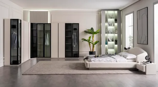 Product img 1, Pragma Köşe Dolaplı Yatak Odası Takımı